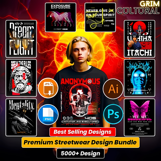 5000+ Premium Streetwear Design Bundle